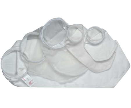 A wide range of filter bags, sleeves and textiles