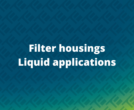 Carters for liquid filtration : Zoom on our products